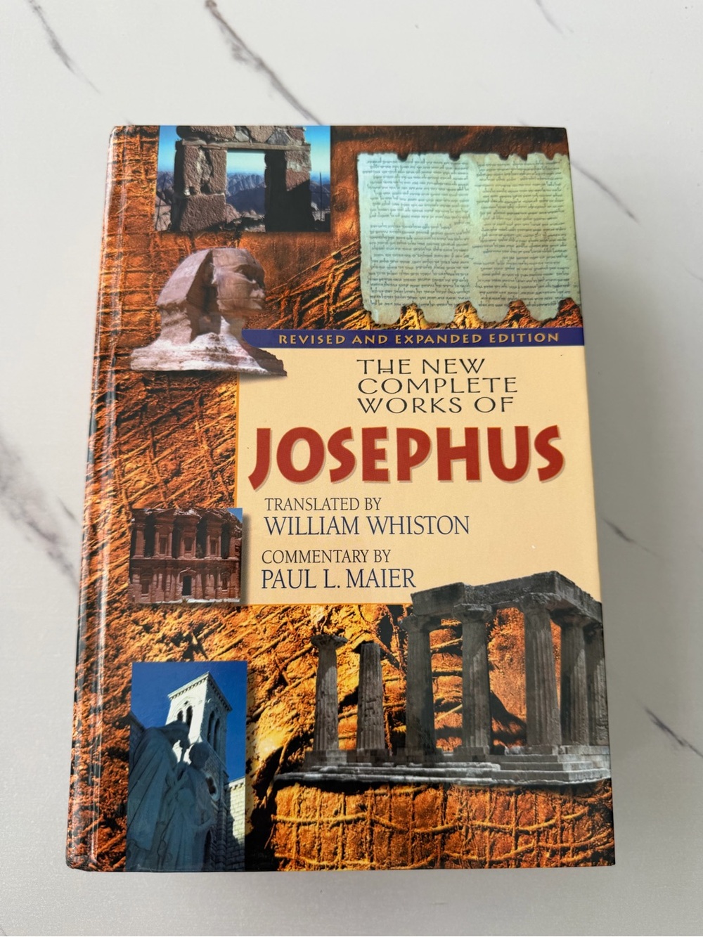 The New Complete Works of Josephus - Beige/Brown Hardcover